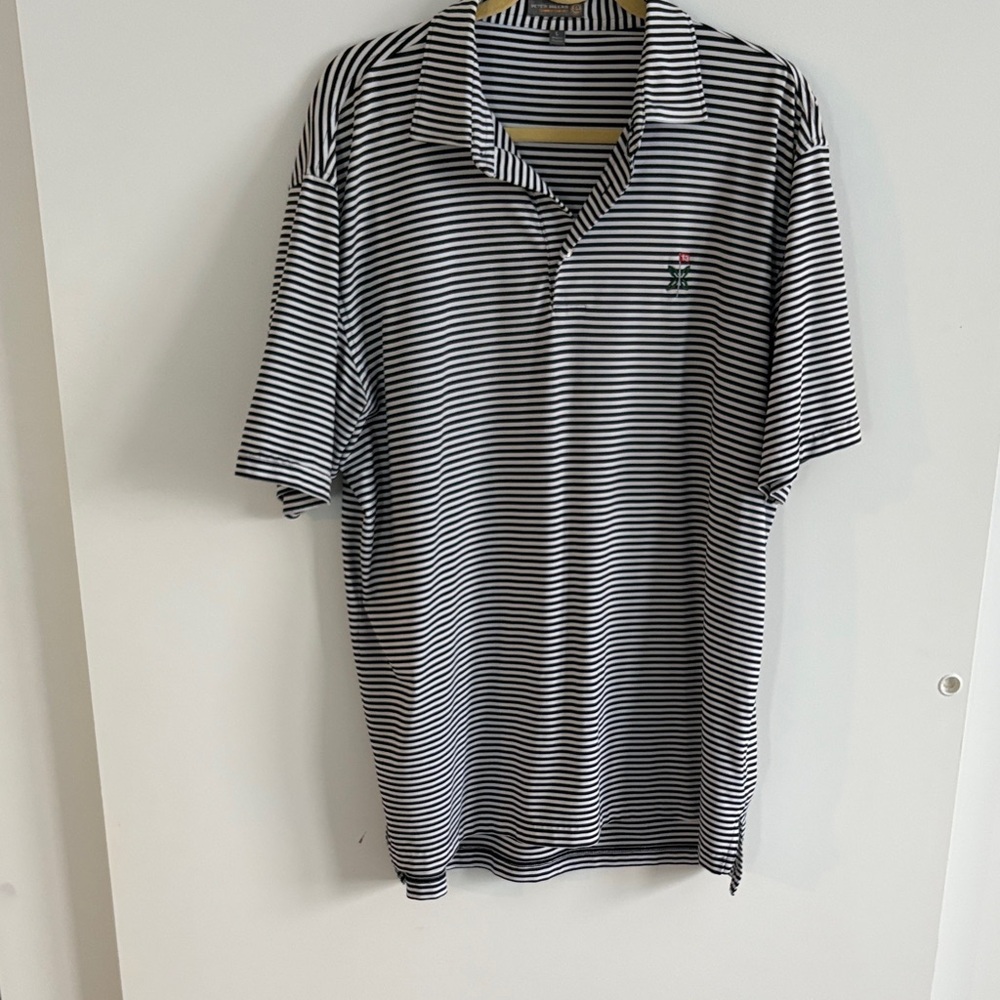 Peter Millar Men's Striped Polo Shirt